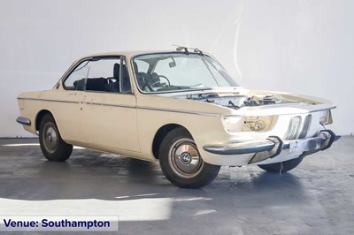 Lot 1970 BMW 2000 CS