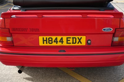 Lot 1990 Ford Escort XR3i