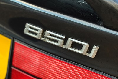 Lot 1991 BMW 850i