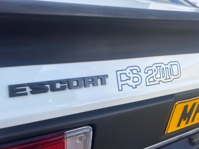 Lot 1978 Ford Escort MK2 RS2000