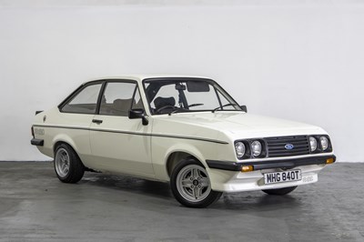 Lot 1978 Ford Escort MK2 RS2000