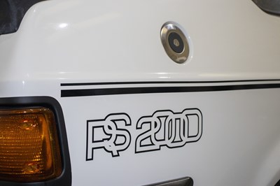 Lot 1978 Ford Escort MK2 RS2000