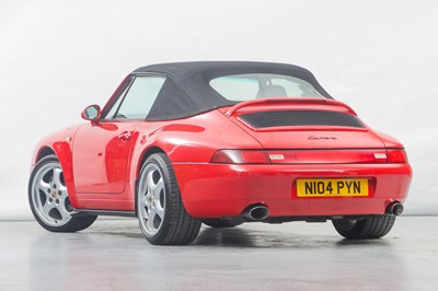Lot 14 - 1995 Porsche 911 (993) Carrera 2 Cabriolet