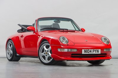 Lot 14 - 1995 Porsche 911 (993) Carrera 2 Cabriolet