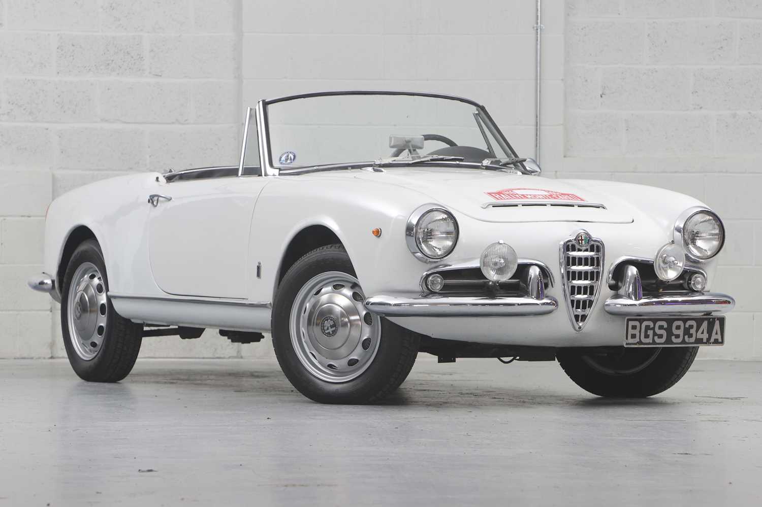Lot 20 - 1963 Alfa Romeo Giulia 1600 Spider