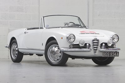 Lot 20 - 1963 Alfa Romeo Giulia 1600 Spider