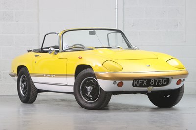 Lot 1968 Lotus Elan S4 Drophead Coupe