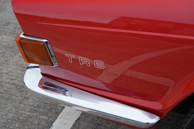 Lot 1974 Triumph TR6