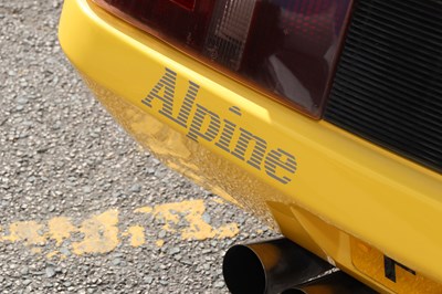 Lot 1989 Renault GTA V6