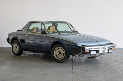 Lot 1985 Fiat X1/9 VS