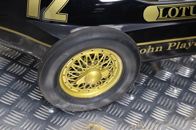 Lot 216 - Tri-ang John Player Special Lotus Grand Prix-style Pedal Car