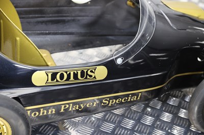 Lot 216 - Tri-ang John Player Special Lotus Grand Prix-style Pedal Car
