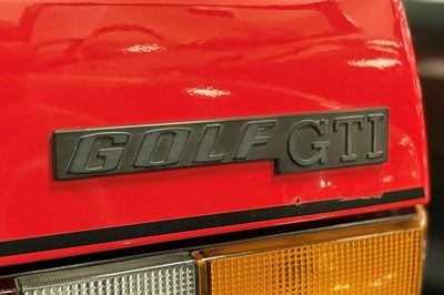 Lot 1983 Volkswagen Golf GTi Campaign Edition