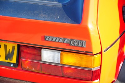 Lot 206 - 1983 Volkswagen Golf GTi Campaign Edition