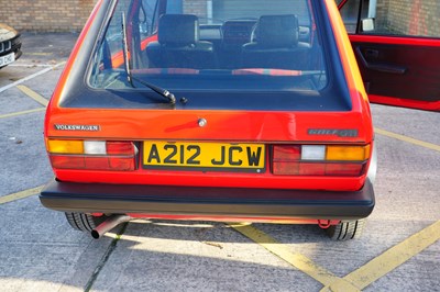 Lot 206 - 1983 Volkswagen Golf GTi Campaign Edition