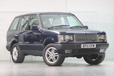 Lot 2001 Range Rover Vogue 4.6