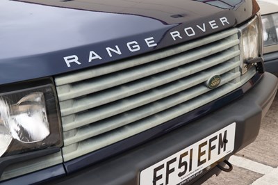 Lot 2001 Range Rover Vogue 4.6