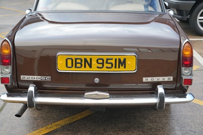 Lot 208 - 1974 Rover P6 2200 SC