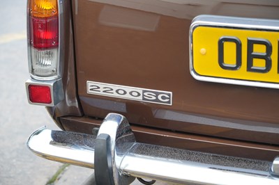 Lot 208 - 1974 Rover P6 2200 SC