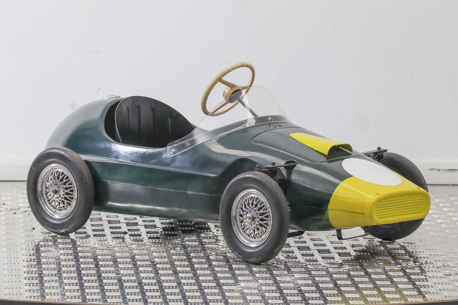 Lot 240 - Tri-ang Grand Prix-style Pedal Car