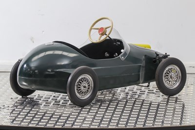Lot 240 - Tri-ang Grand Prix-style Pedal Car
