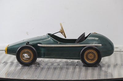Lot 221 - Tri-ang Vanwall Grand Prix-style Pedal Car