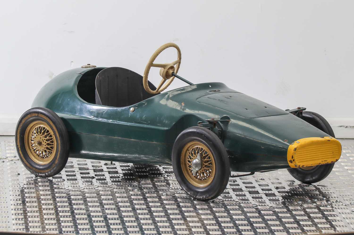Lot 221 - Tri-ang Vanwall Grand Prix-style Pedal Car
