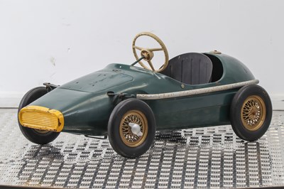 Lot 221 - Tri-ang Vanwall Grand Prix-style Pedal Car