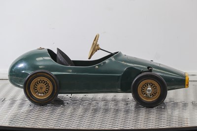 Lot 221 - Tri-ang Vanwall Grand Prix-style Pedal Car