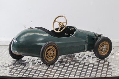 Lot 221 - Tri-ang Vanwall Grand Prix-style Pedal Car