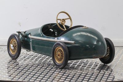 Lot 221 - Tri-ang Vanwall Grand Prix-style Pedal Car