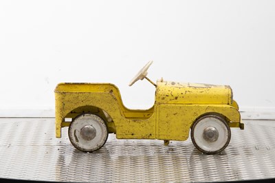 Lot 267 - Tri-ang AA Scout Jeep Pedal Car