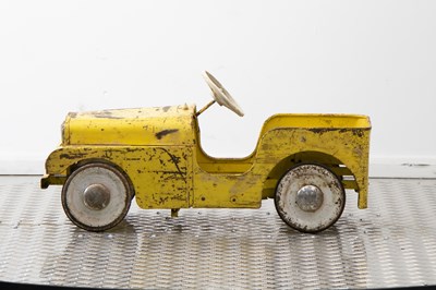 Lot 267 - Tri-ang AA Scout Jeep Pedal Car