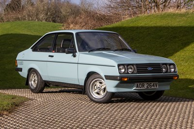 Lot 48 - 1980 Ford Escort RS2000