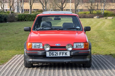 Lot 25 - 1986 Ford Fiesta XR2