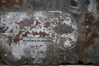 Lot 3 - 'We sell Royal Standard Paraffin' sign