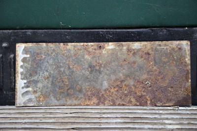 Lot 4 - Players and Drumhead single sided enamel cigarette signs