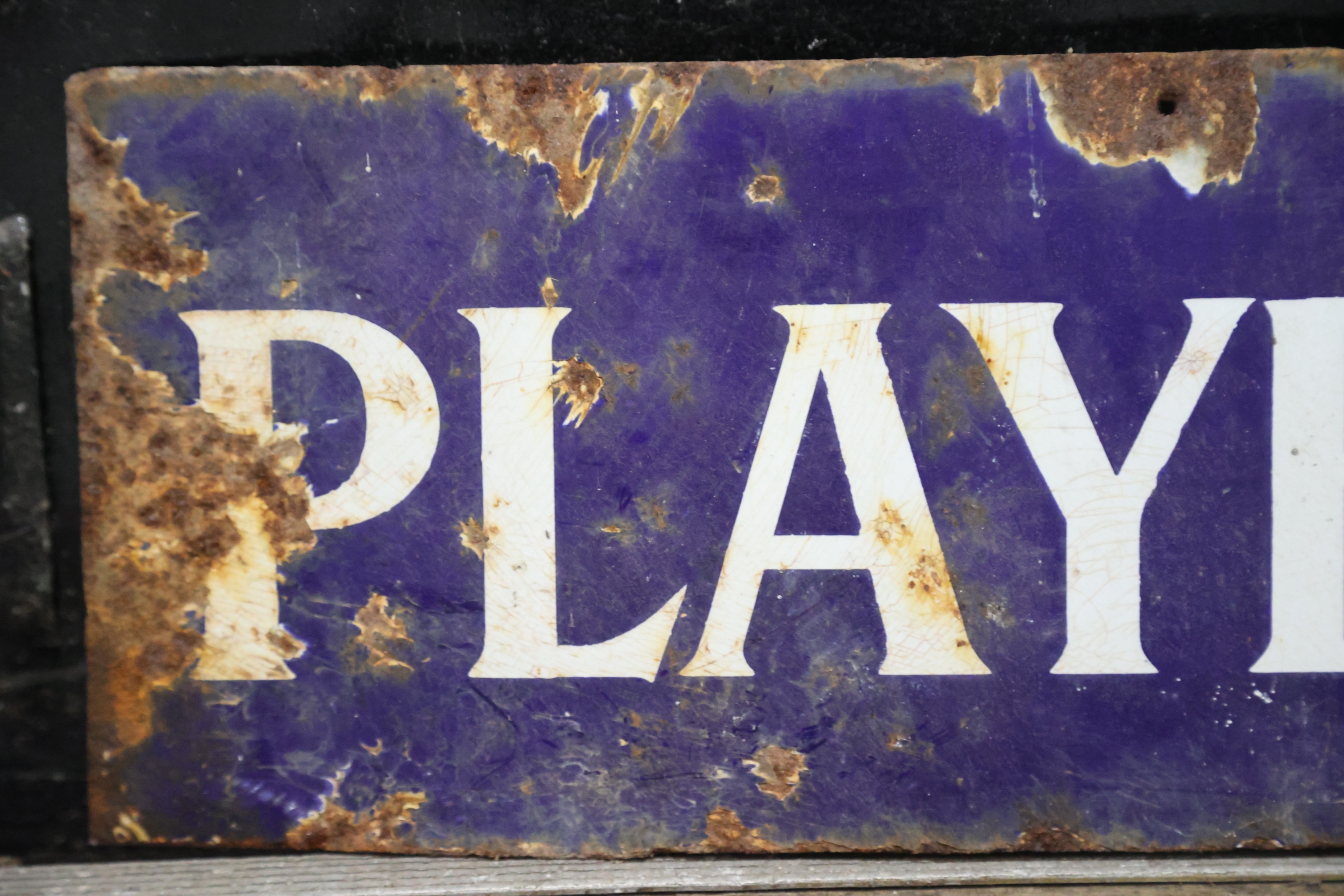 PLAYER'S DRUMHEAD CIGARETTES 看板　アンティーク PLAYER'S DRUMHEAD CIGARETTES 看板 アンティーク PLAYER'S