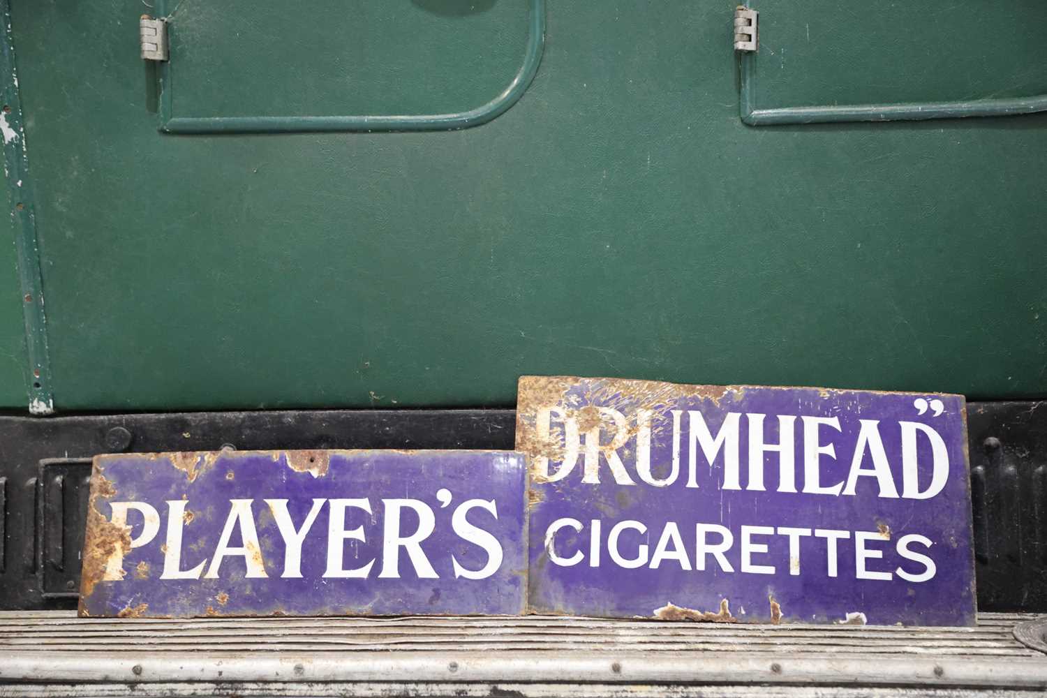 PLAYER'S DRUMHEAD CIGARETTES 看板　アンティーク PLAYER'S DRUMHEAD CIGARETTES 看板 アンティーク PLAYER'S