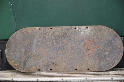 Lot 5 - ATCOST and Old Calabar single sided enamel signs
