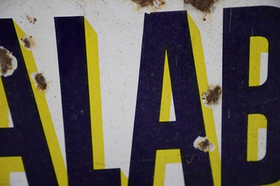 Lot 5 - ATCOST and Old Calabar single sided enamel signs