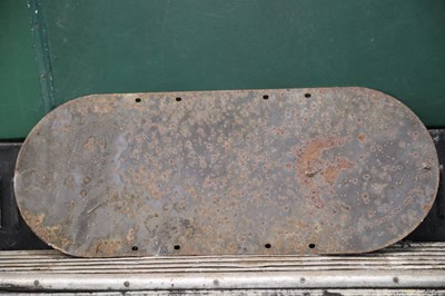 Lot 5 - ATCOST and Old Calabar single sided enamel signs