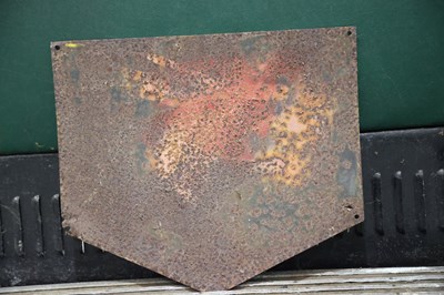 Lot 8 - Lyons Cakes single sided enamel sign