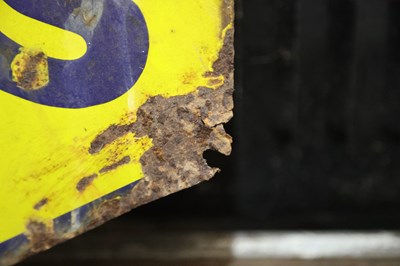 Lot 8 - Lyons Cakes single sided enamel sign