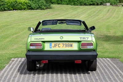 Lot 5 - 1980 Triumph TR7 Convertible