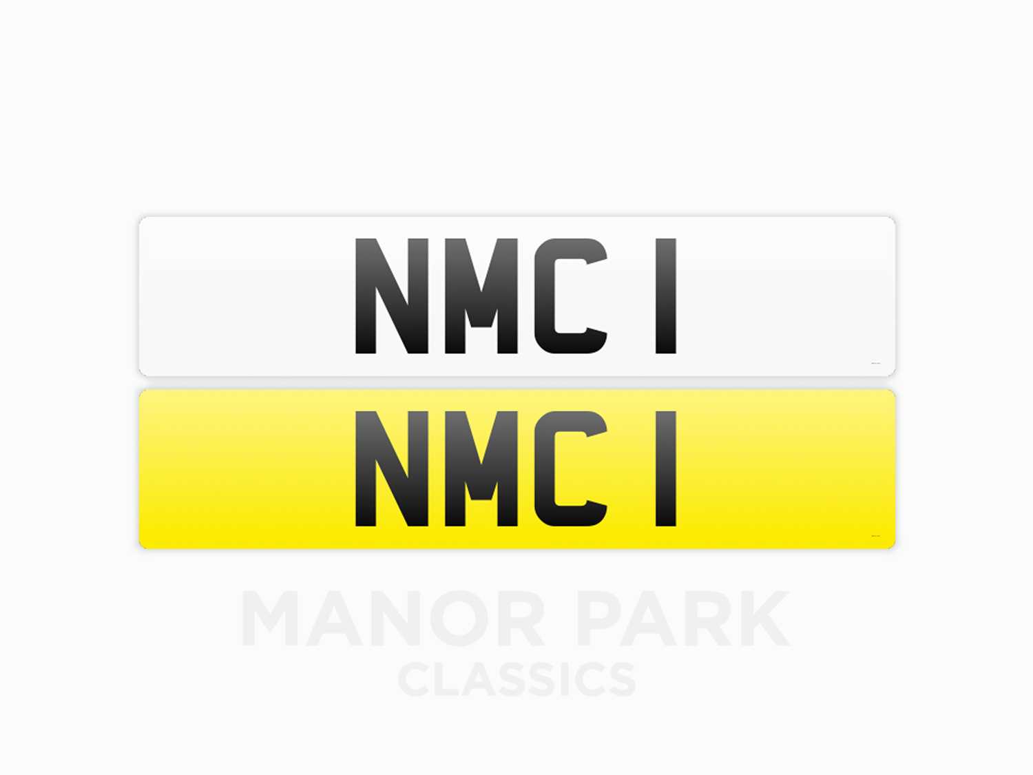 Lot 38 - Registration Number ‘NMC 1’