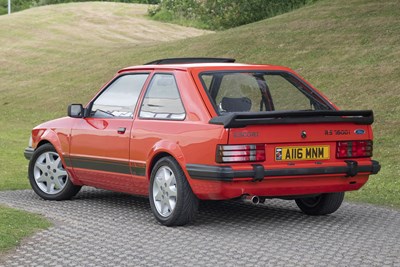 Lot 47 - 1983 Ford Escort RS 1600i