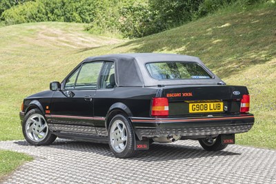 Lot 70 - 1989 Ford Escort XR3i Cabriolet