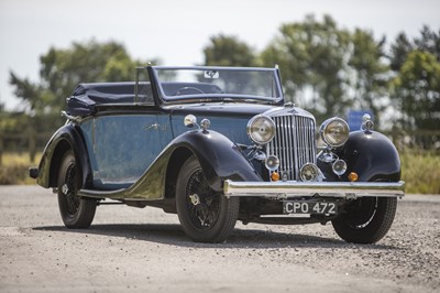 Lot 27 - 1936 Talbot BG110 3.5 Litre Three-Position Drophead Coupe by James Young