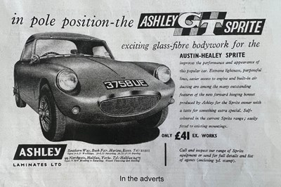 Lot 1959 Austin-Healey ‘Frogeye' "Sebring" Sprite